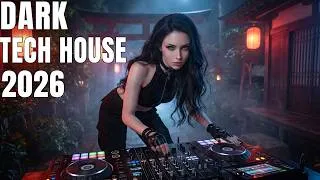 Thumbnail: Dark Tech House 2026 | Midnight Shrine Ritual | Heavy Bass DJ Set