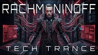 Thumbnail: Rachmaninoff x Tech Trance Mix | Cyber-Gothic Focus | Complex Algorithms, Cyber Security & Deep Work