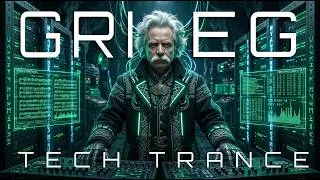 Thumbnail: Grieg x Tech Trance Mix | Cyber-Nordic Focus | Deep Coding, Programming & Data Engineering