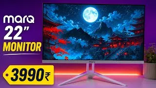 Thumbnail: Best Monitor Under ₹4000? | marQ Monitor Review (Worth Buying?)