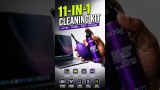 Thumbnail: Gizga Essentials 11-in-1 Laptop Cleaning Kit Camera, DSLR, Eyeglass Cleaning Kit #cleaning #shorts