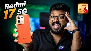 Thumbnail: Redmi 17 5G is Here! 7000mAh Battery, 120Hz Display & Powerful 5G Phone | Redmi 17 5G Price in India