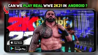 Thumbnail: Can We Play WWE 2K21 In Android  || When Will be WWE Games Release For Android  || Techno Kings