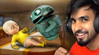 Thumbnail: THE END OF HORROR BABY | TECHNO GAMERZ HORROR GAME | TECHNO GAMERZ