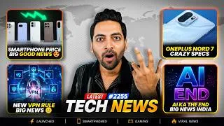 Thumbnail: Price Hike India Big News🤯,Redmi Note 17 Launch Date😍,Telegram Ban,End Of VPN,OnePlus Nord 7 Specs