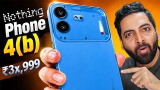 Thumbnail: Nothing Phone (4b) Unboxing: SD 6 Gen 4, 120Hz Amoled, 6000 mAh & More