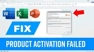Thumbnail: Microsoft word product activation failed Fix (2026) 
