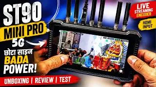 Thumbnail: Stream Techno ST90 Mini Pro 5G Review in Hindi | Mini Live Streaming Encoder | Features & Test