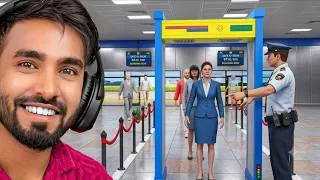 Thumbnail: I GOT A SECURITY GUARD JOB AT GIRL AIRPORT - TECHNO GAMERZ