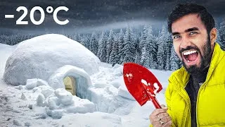 Thumbnail: I BUILT AN IGLOO IN -20°C
