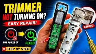 Thumbnail: Trimmer Repair: Not Turning On?⚡  #trimmer #trimmerrepair #howtorepaire #viral 