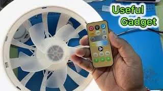 Thumbnail: Fan Light Inside 🔥🔥 #technology #howto #diy #ledfan 