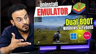 Thumbnail: UNINSTALL Emulator NOW⚡DualBOOT Windows & FydeOS with PlayStore
