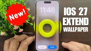 Thumbnail: How to use AI to extend your wallpaper on iPhone in iOS 27
