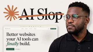 Thumbnail: How to Build Claude Websites That Aren't AI Slop (steal this)