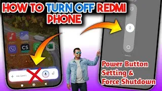 Thumbnail: How to Turn Off Redmi Phone | Power Button, Settings & Force Shutdown (2026)
