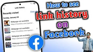 Thumbnail: How to See Link History on Facebook 😱 | Check Recently Opened Links (2025 Updated)