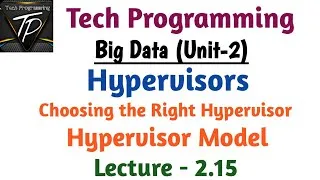 Thumbnail: Hypervisor Model || Big Data Analytics || Lecture - 25 || by Tech Programming