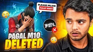 Thumbnail: I Gave *3 STRIKES* To Fake Pagal M10 🚨🤡 - Channel DELETE Soon 🚫 END ! 