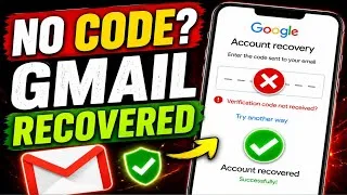 Thumbnail: Gmail Account Recovery Without Verification Code | Same Email & 2-Step verification code problem