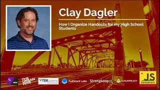 Thumbnail: Clay Dagler: How I organize handouts for my high school students - ⚡️ LIGHTNING TALK ⚡️