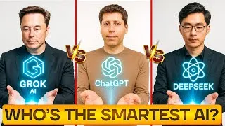 Thumbnail: ChatGPT 4o vs Grok 3 vs DeepSeek – Who’s the Real Game-Changer?