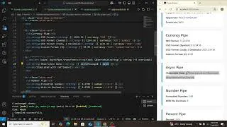 Thumbnail: Angular Pipes Tutorial | Built-in & Custom Pipes Explained with Examples