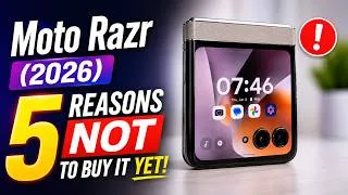 Thumbnail: Moto Razr (2026) – 5 Reasons NOT to Buy It Yet!