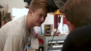 Thumbnail: One Summer, Two Cars & A Lot of DIY Videos: Calvin’s Pride and Joy Engine Swap