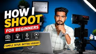 Thumbnail: How I Shoot My YouTube Videos? | Complete Guide for Beginners