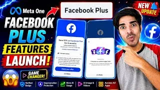 Thumbnail: Facebook Plus Features 😍 Facebook New Update 🥰 Facebook Meta One Plans 🤑 Facebook Plus Kya Hai