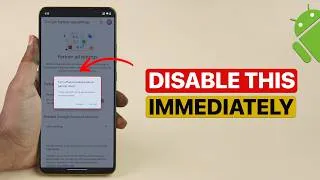 Thumbnail: Turn Off This Parasite on Every Phone! Developers Don’t Want You to Know This.