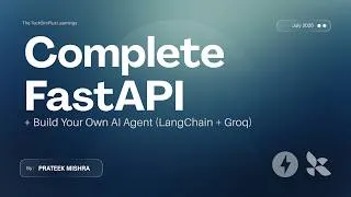 Thumbnail: FastAPI Full Crash Course with GenAI & LangChain | Build & Deploy an AI Agent as a REST API (2026)