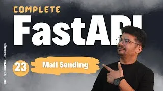Thumbnail: #23 How to Send Emails in FastAPI - Complete Email Setup Guide | Tutorial #fastapi #gmail
