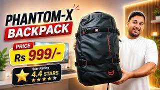 Thumbnail: Best Travel Laptop Backpack Under Rs 1000 | Phantom-X Bag Review