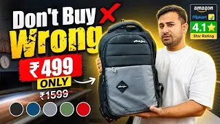 Thumbnail: Don't Buy This ₹500 Backpack Until You Watch This! | North Zone Review | For Men & Women 