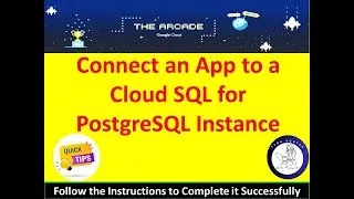 Thumbnail: [2024] Connect an App to a Cloud SQL for PostgreSQL Instance Lab #qwiklabs #googlecloudskillsboost