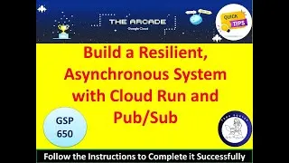 Thumbnail: [2024] Build a Resilient, Asynchronous System with Cloud Run and Pub/Sub Lab Solution #qwiklabs