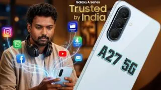 Thumbnail: 👌🏻Best Affordable Phone Ever..!!! Samsung Galaxy A27 5G📱Tech Superstar⭐