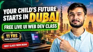 Thumbnail: FREE UI Web Dev Class | 11 Yrs Dubai Experience | 2026