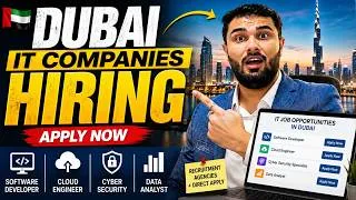 Thumbnail: IT Companies Hiring in Dubai 2026 | Apply Now + Recruitment Agencies