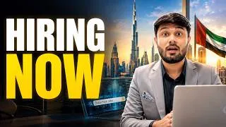 Thumbnail: Dubai Tech Jobs 2026 Companies Hiring Now | Freshers Can Apply