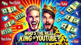 Thumbnail: PewDiePie vs. MrBeast: Who is the True YouTube King in 2024?