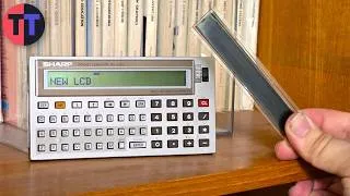 Thumbnail: LCD Replacement for Sharp PC-1251 (Also, Dock Repairs)