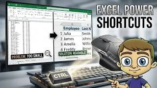 Thumbnail: Excel Power Shortcuts for Zoom and View