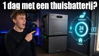 Thumbnail: Een dag op een thuisbatterij: Is dit genoeg? | Zendure SolarFlow 2400 AC+ + AB3000L