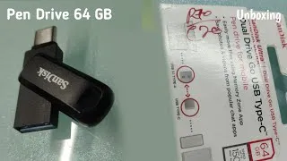 Thumbnail: Unboxing Of SanDisk 64GB Pen Drive USB TYPE-C