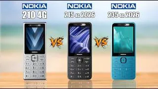 Thumbnail: Nokia 210 4G Vs Nokia 215 4G 2026 Vs Nokia 235 4G 2026 Full Specs Compare