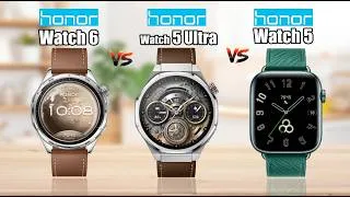 Thumbnail: Honor Watch 6 Vs Honor Watch 5 Ultra Vs Honor Watch 5