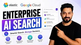 Thumbnail: Build an AI-Powered Enterprise Search App with Elastic & Google Gemini